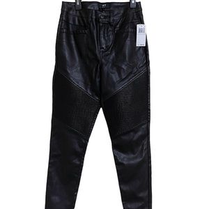 OAT New York faux leather pants Size 27